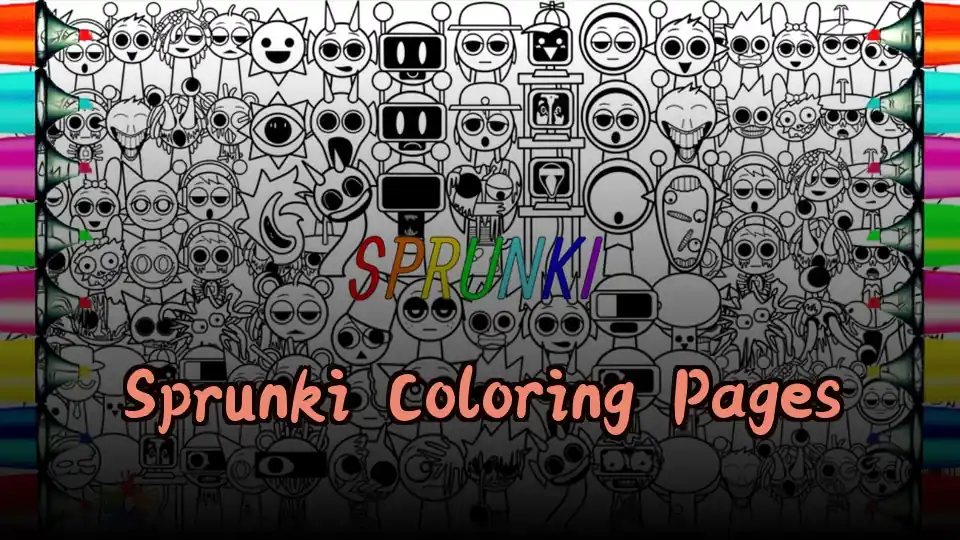 Sprunki Coloring Pages