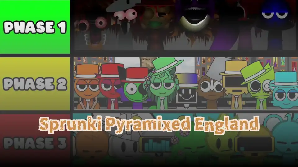 Sprunki Pyramixed England
